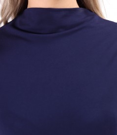 Rochie lunga din jerse elastic cu viscoza